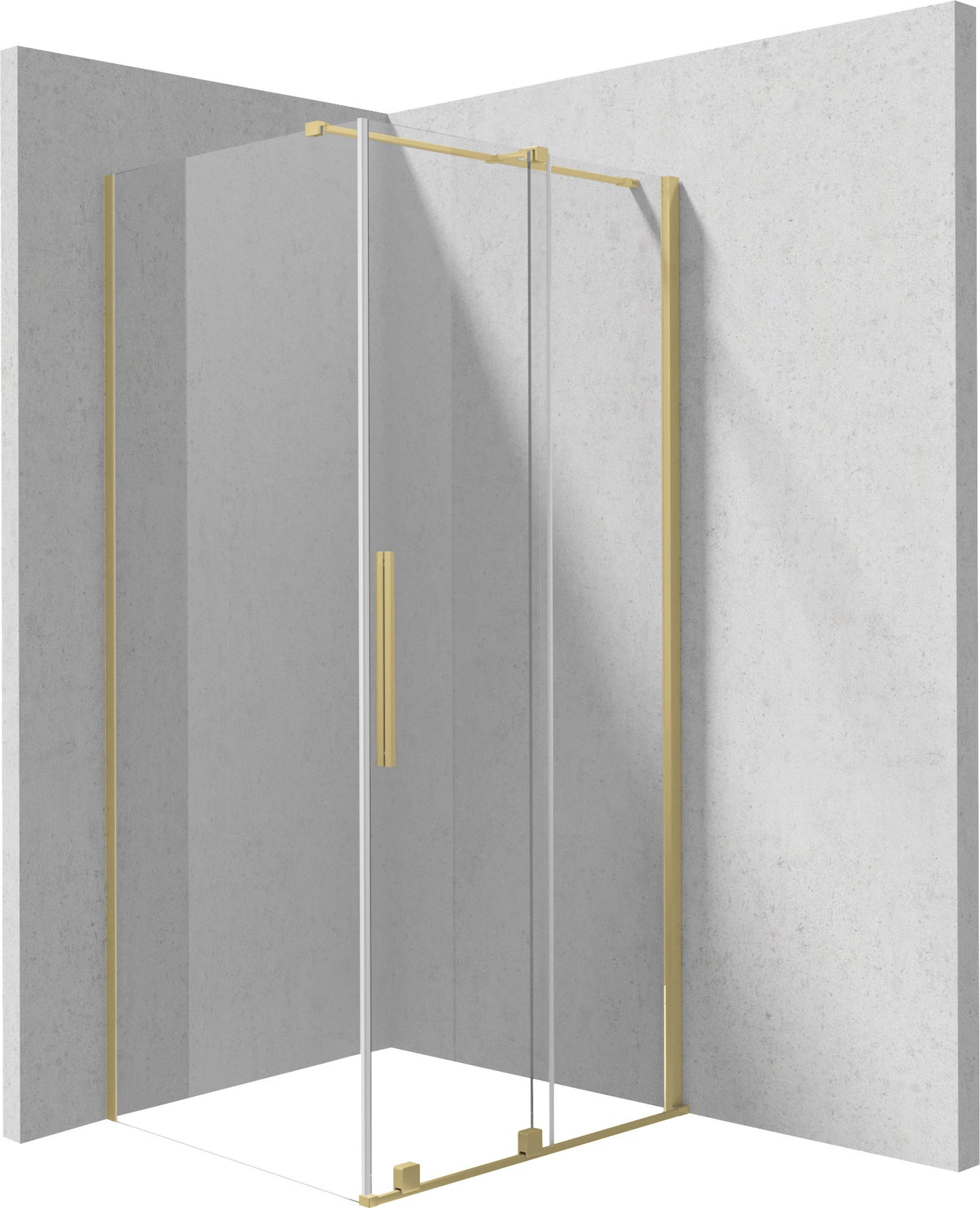 Shower cabin, rectangular, 120x80 cm