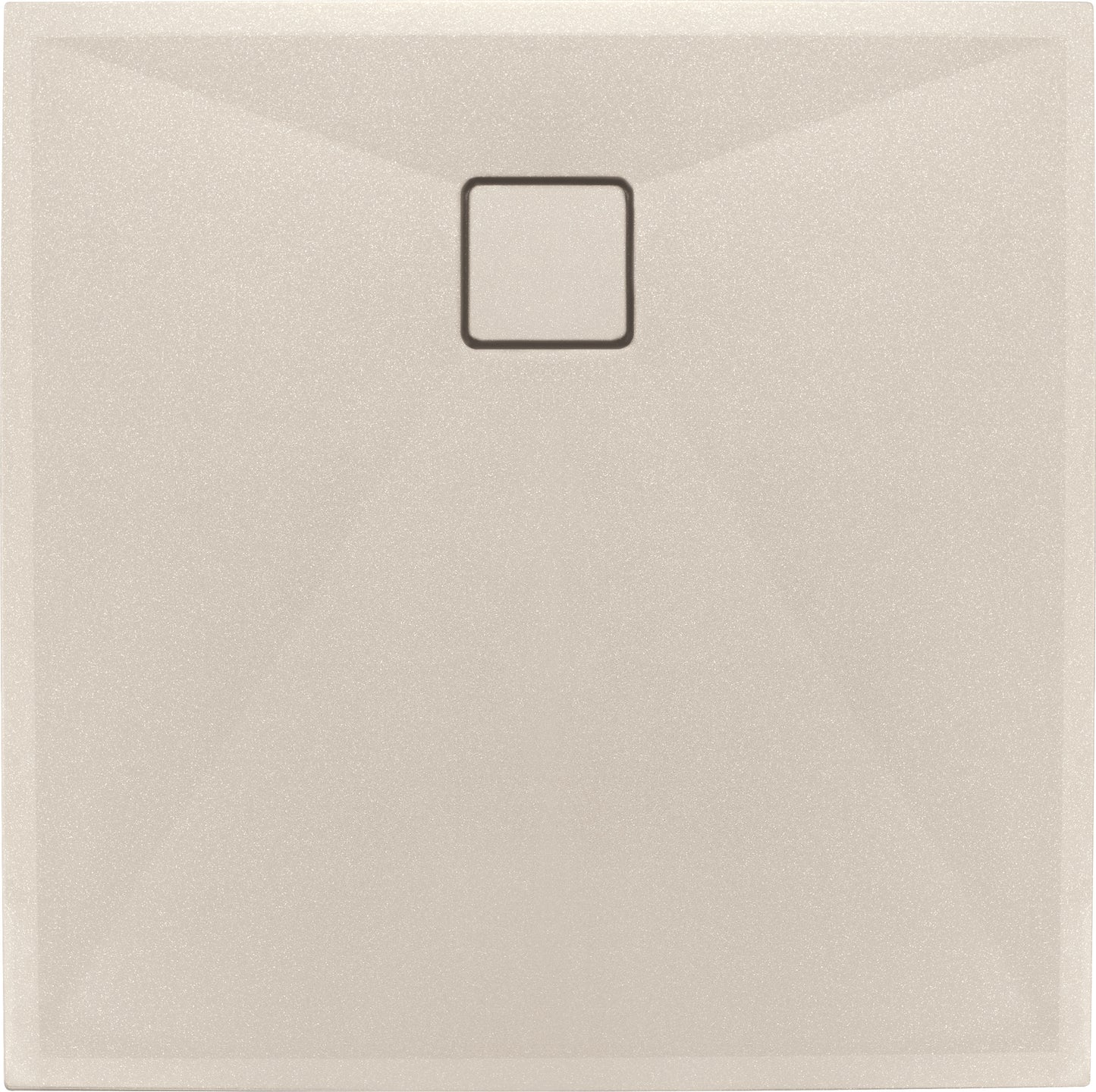 Granite shower tray, square, 90x90 cm