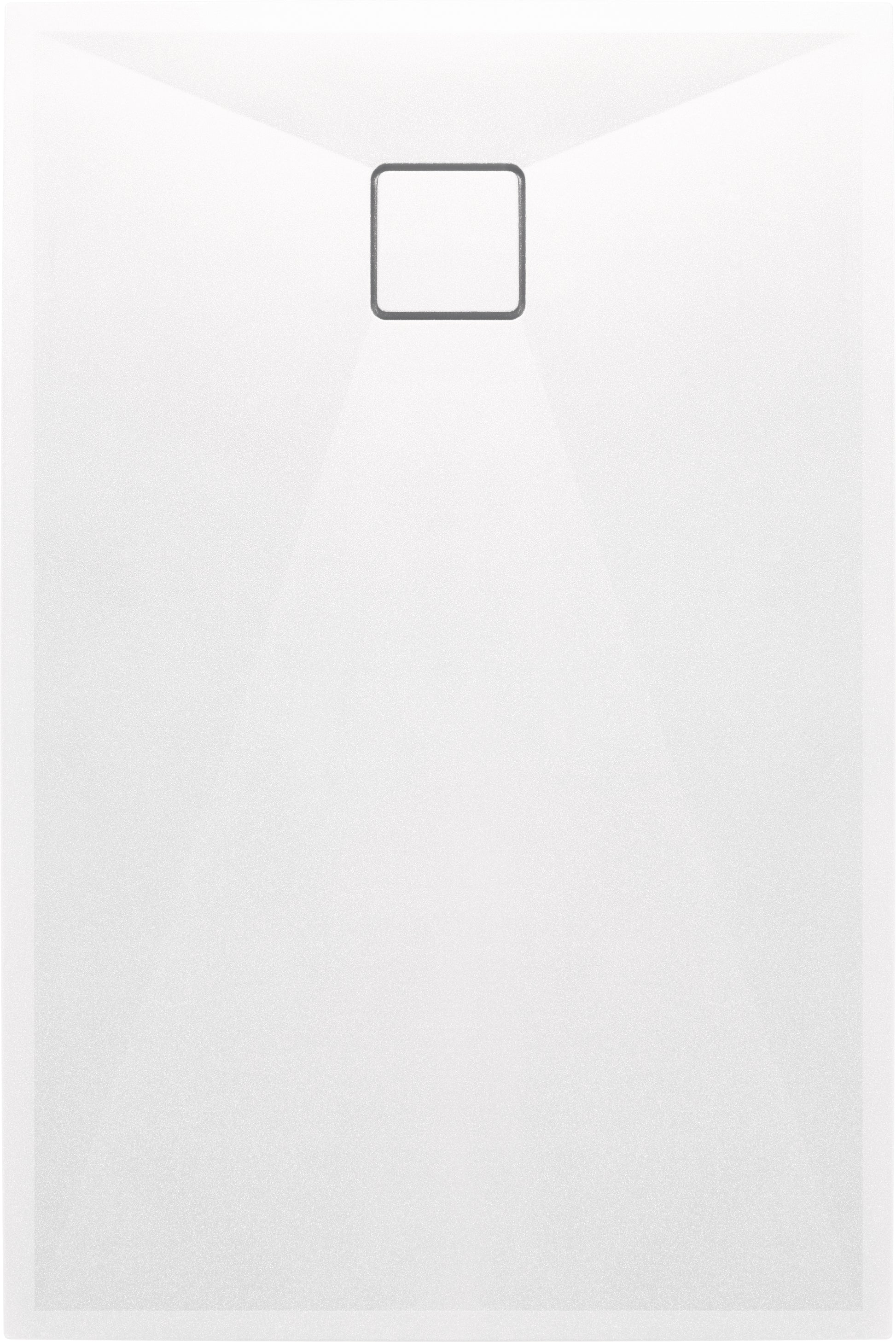 Granite shower tray, rectangular, 100x90 cm