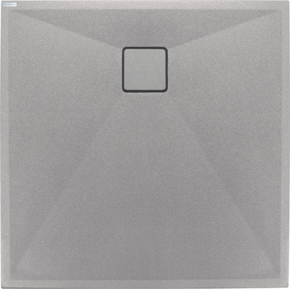 Granite shower tray, square, 90x90 cm