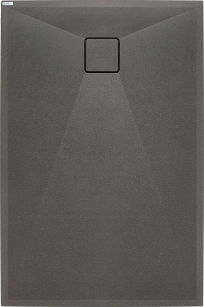 Granite shower tray, rectangular, 120x90 cm