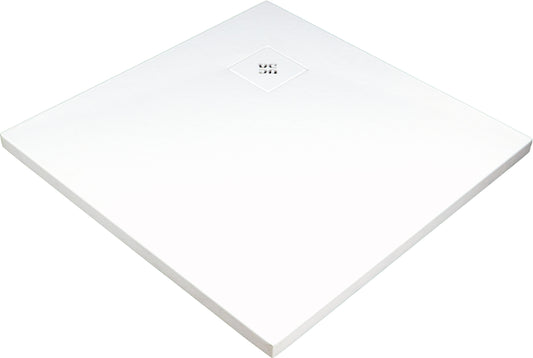 Acrylic shower tray, square, 80x80 cm