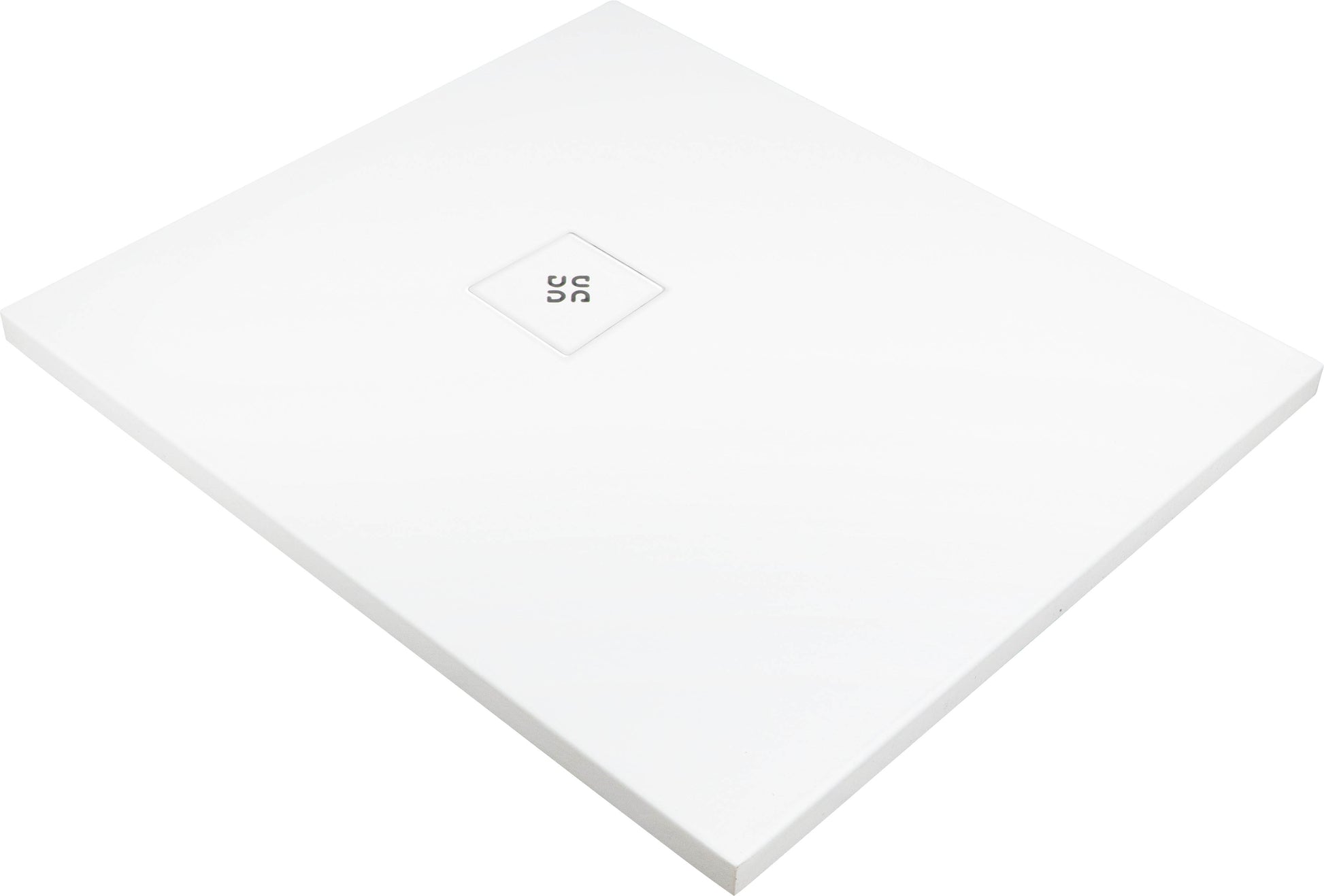 Acrylic shower tray, rectangular, 90x100 cm