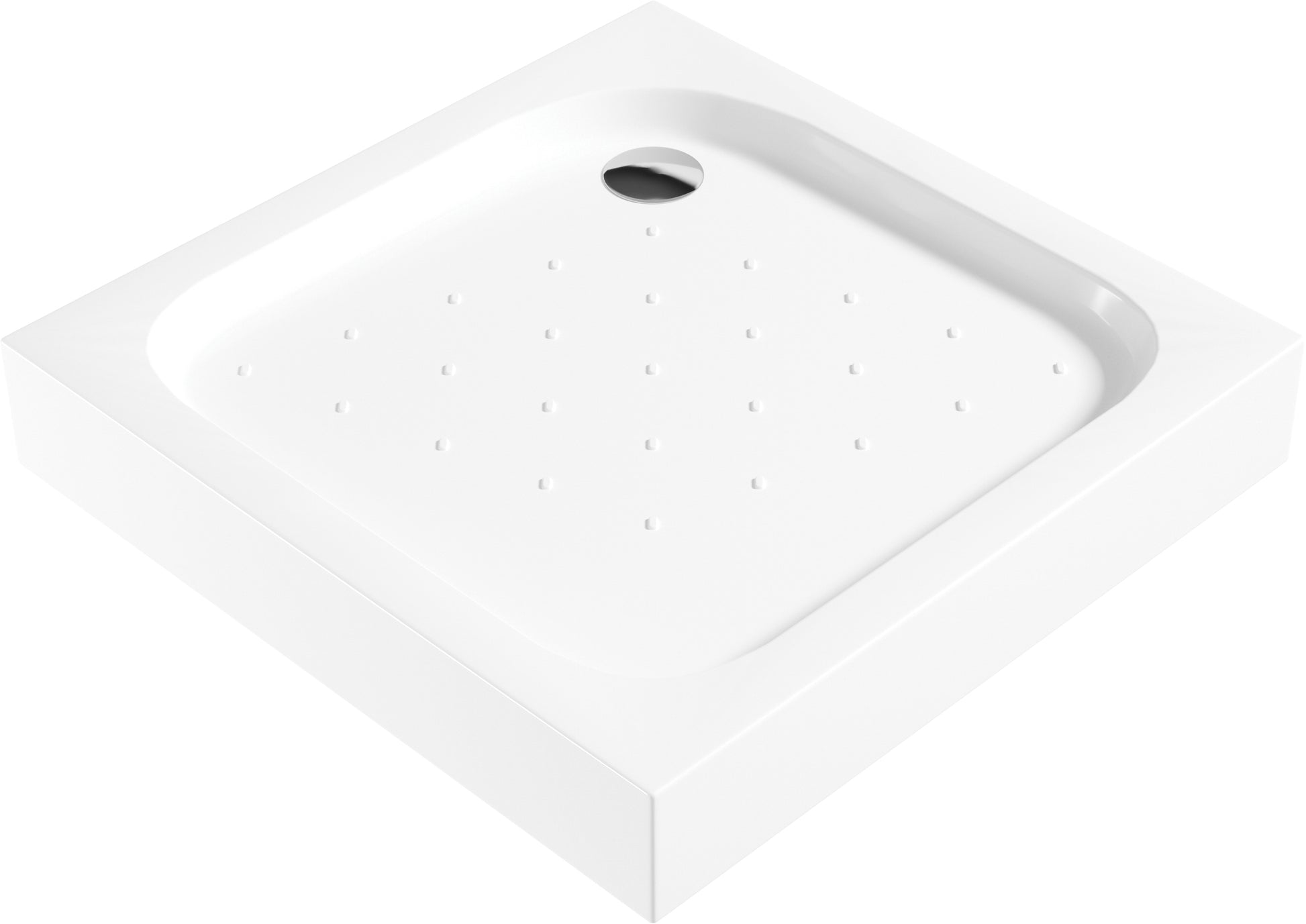 Acrylic shower tray, square, 90x90 cm