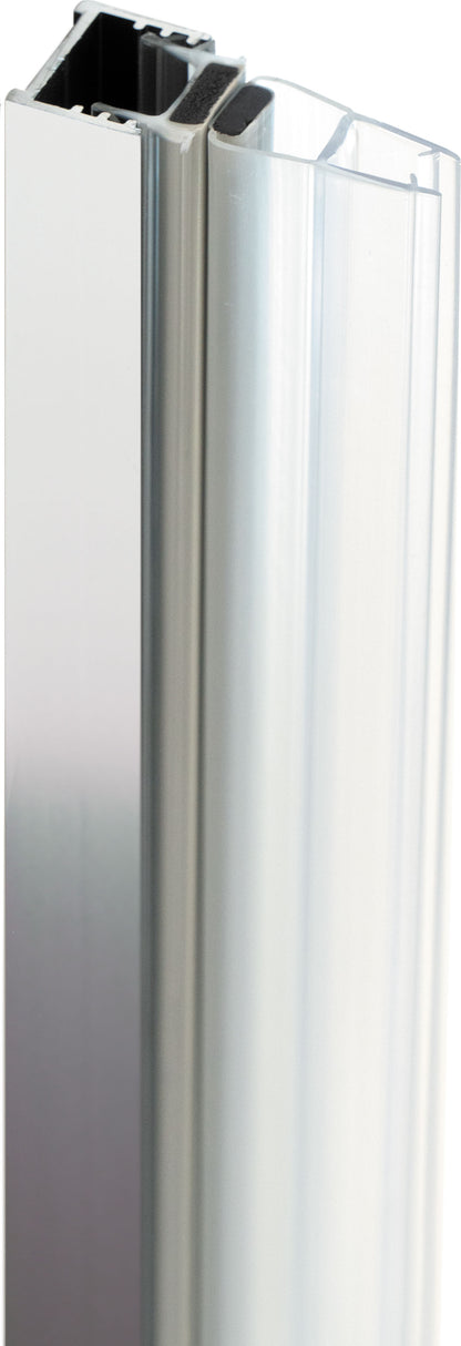 Profile for recessed door, Prizma system