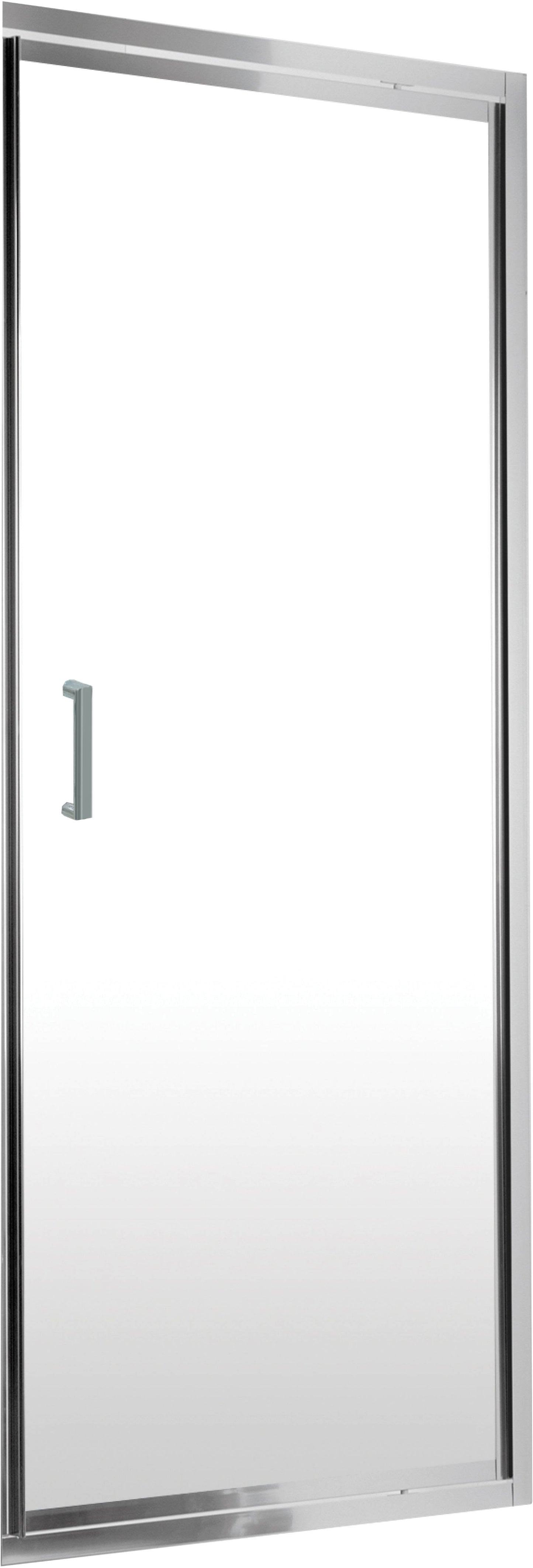 Shower doors, recessed, 90 cm - hinged