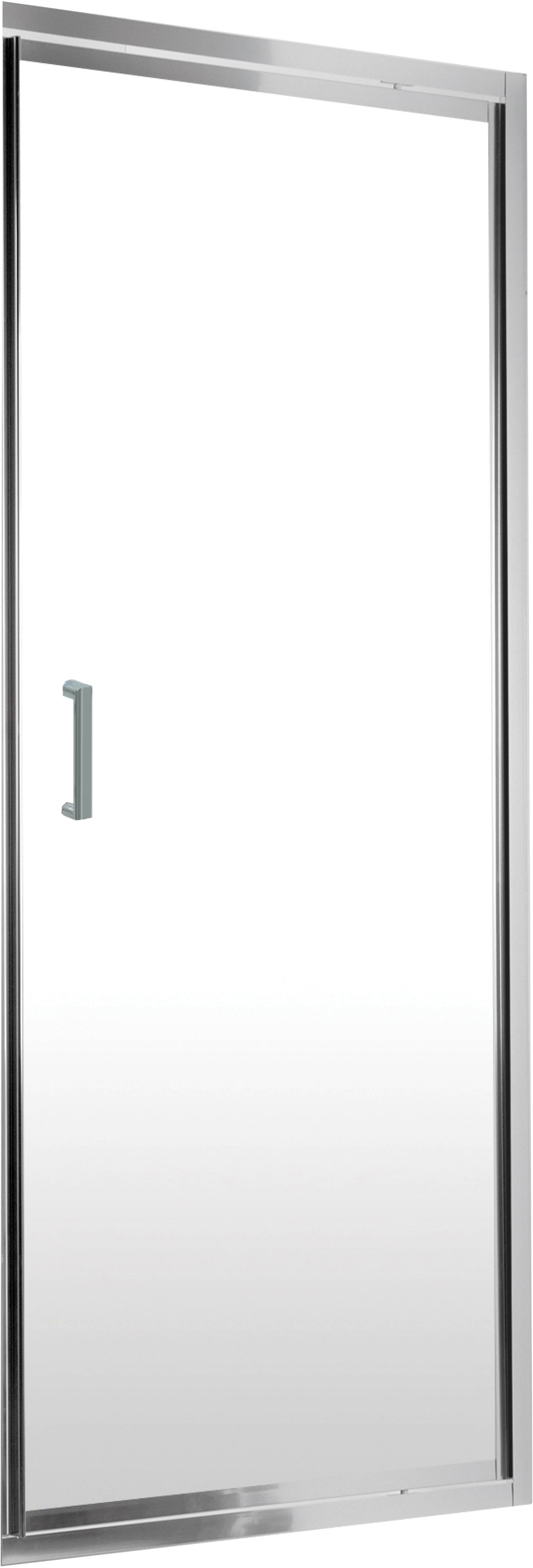 Shower doors, recessed, 90 cm - hinged