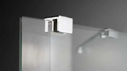 Shower wall, walk-in, 140 cm - sliding