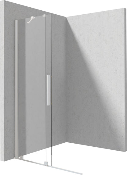 Shower wall, walk-in, 80 cm - sliding