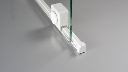 Shower wall, walk-in, 100 cm - sliding