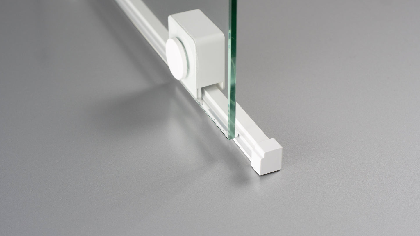 Shower wall, walk-in, 120 cm - sliding