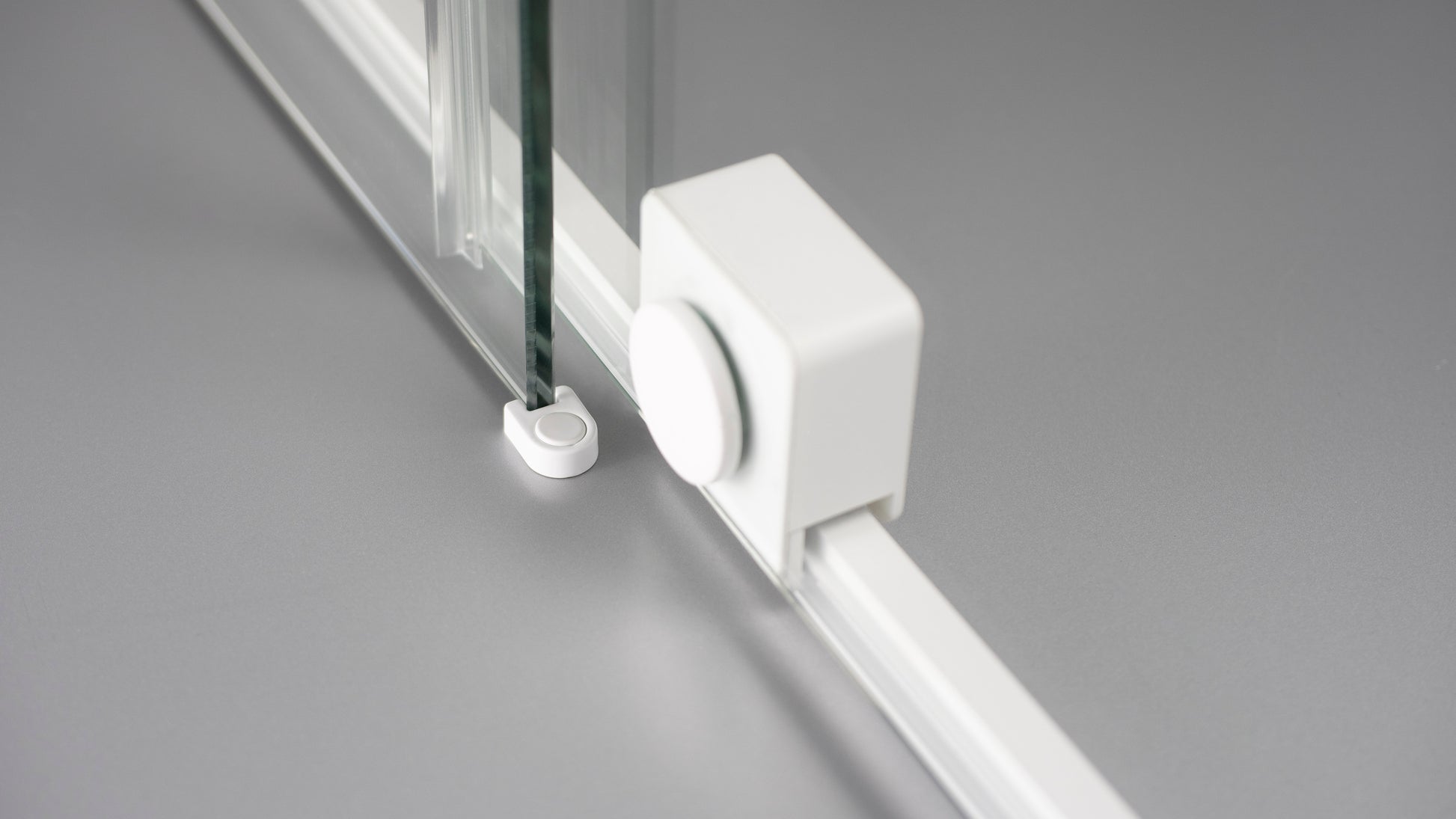 Shower wall, walk-in, 100 cm - sliding