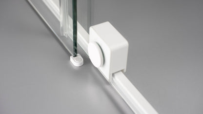 Shower wall, walk-in, 100 cm - sliding