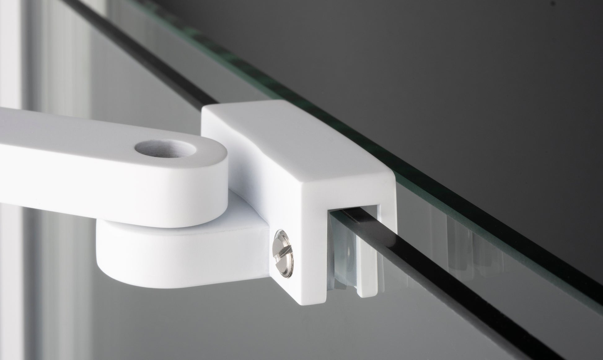 Shower wall, walk-in, 90 cm - sliding