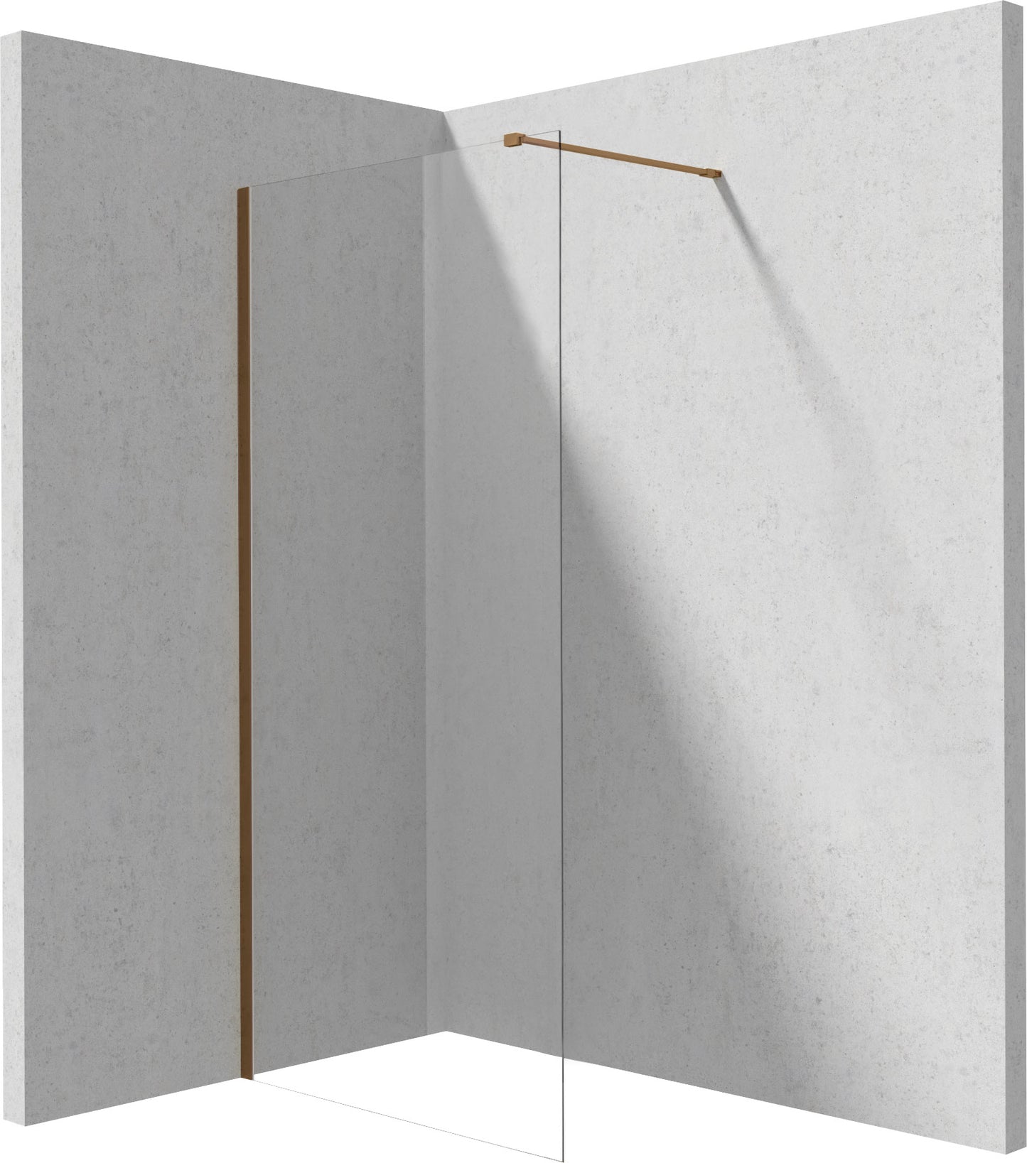 Shower wall, walk-in, 120 cm
