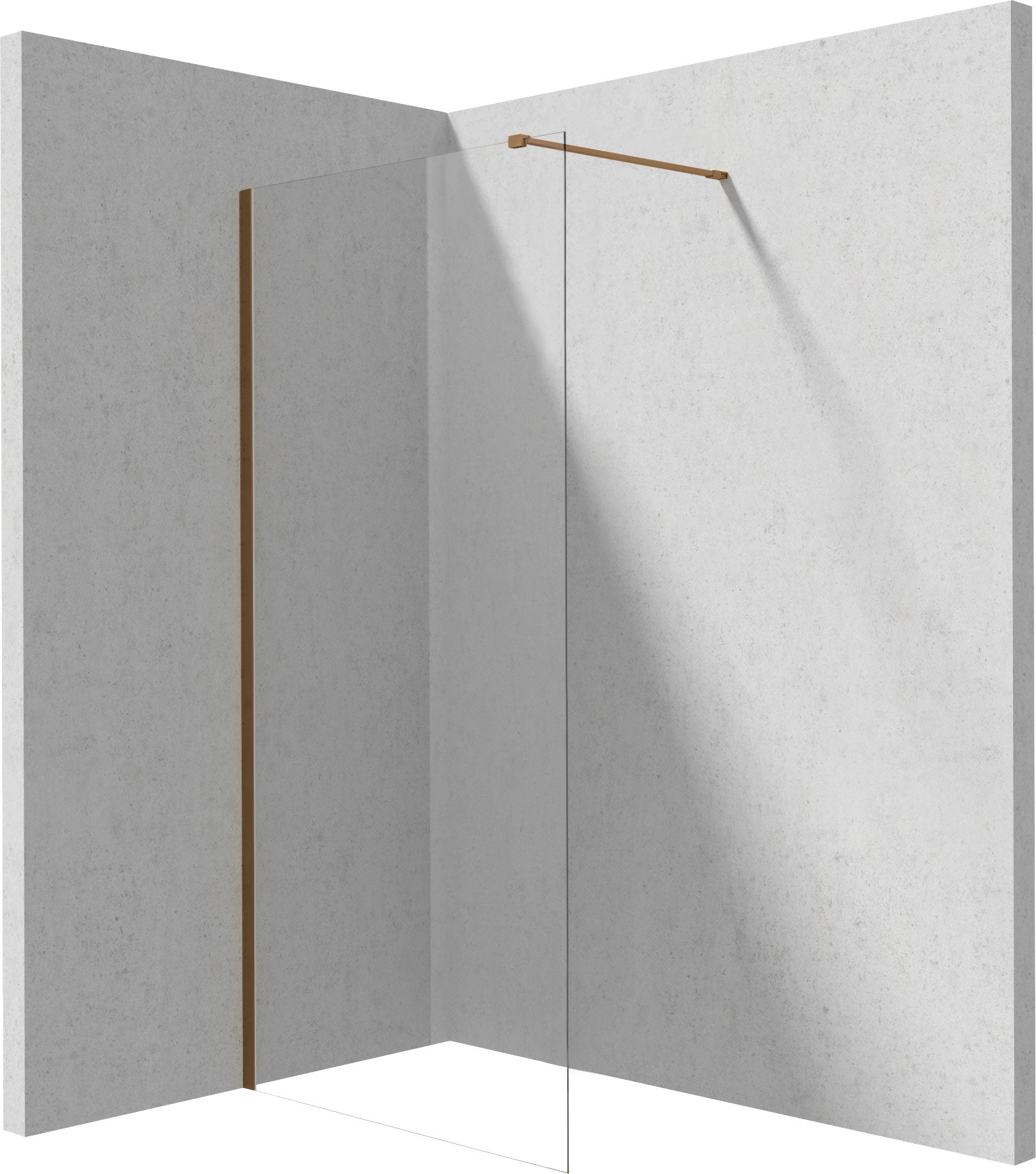 Shower wall, walk-in, 120 cm