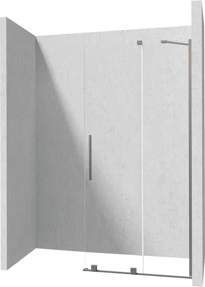 Shower wall, walk-in, 120 cm - sliding