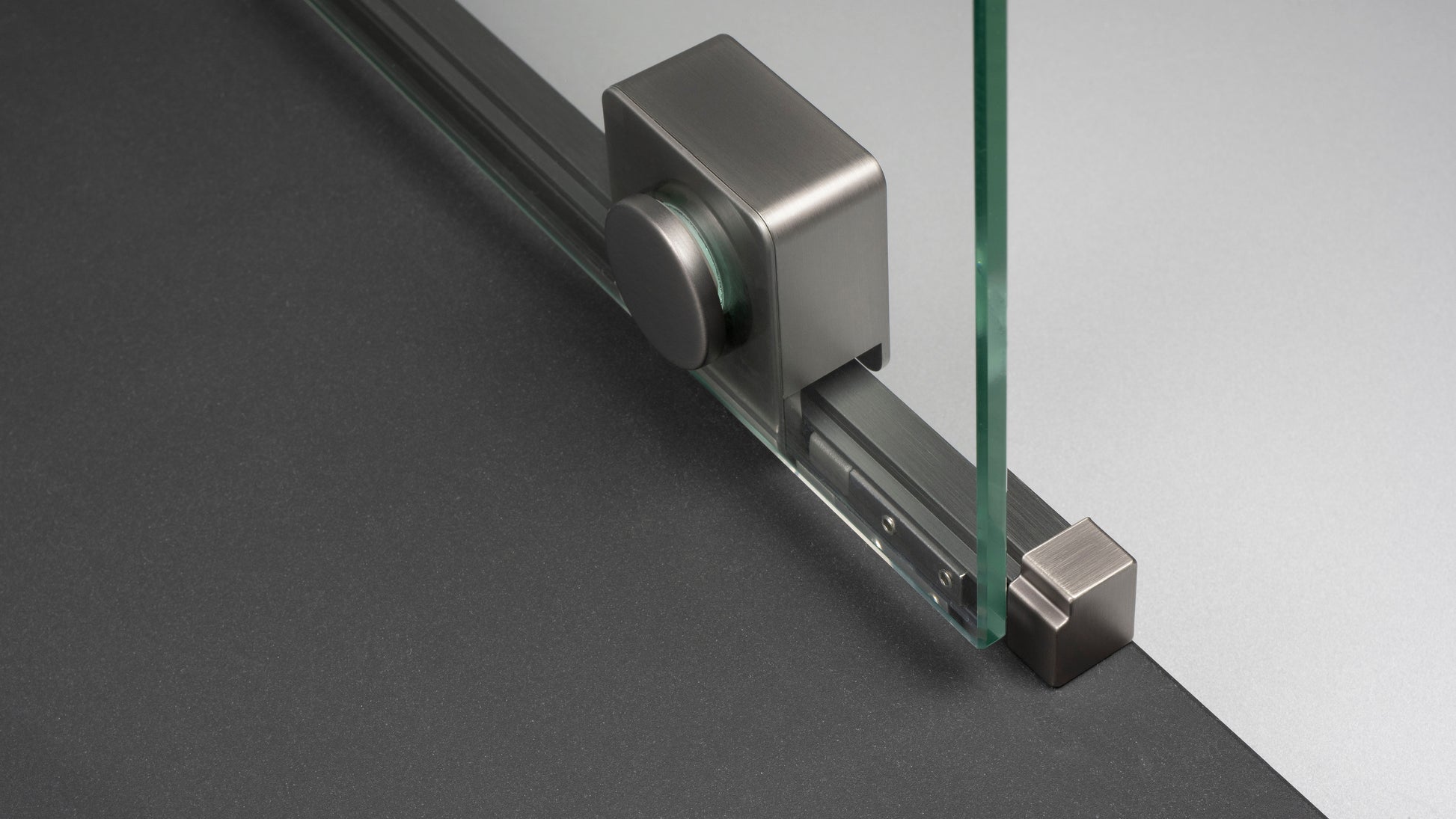 Shower wall, walk-in, 100 cm - sliding