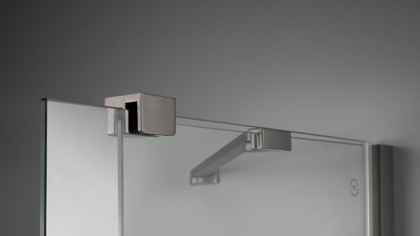 Shower wall, walk-in, 100 cm - sliding