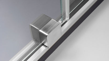 Shower wall, walk-in, 140 cm - sliding