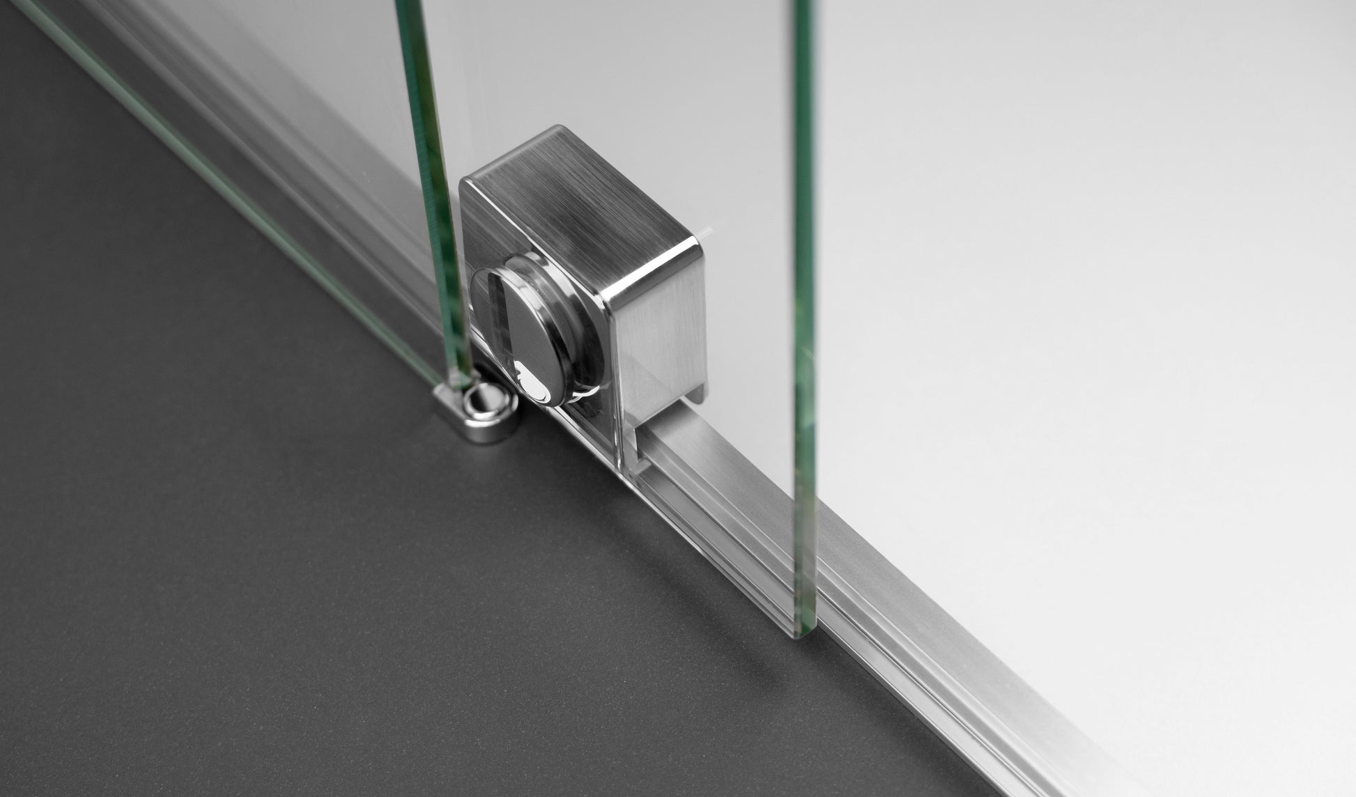 Shower wall, walk-in, 120 cm - sliding