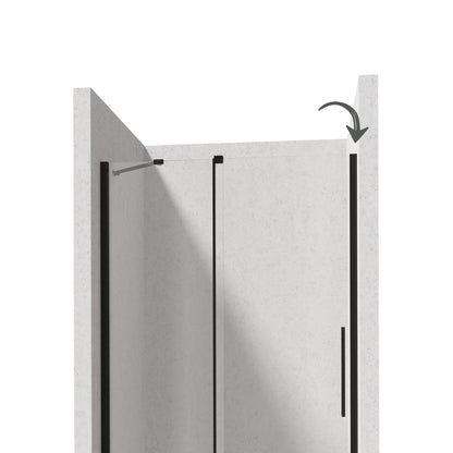 Profile for recessed door, Prizma system