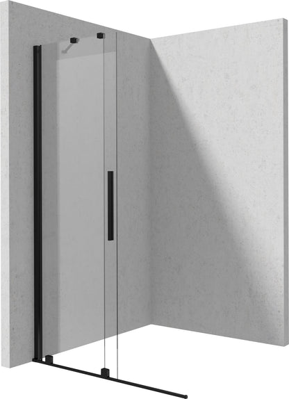 Shower wall, walk-in, 90 cm - sliding