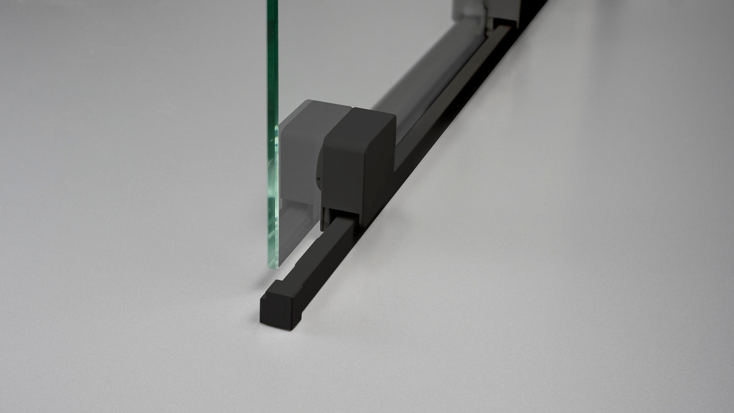 Shower wall, walk-in, 100 cm - sliding