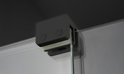 Shower wall, walk-in, 140 cm - sliding