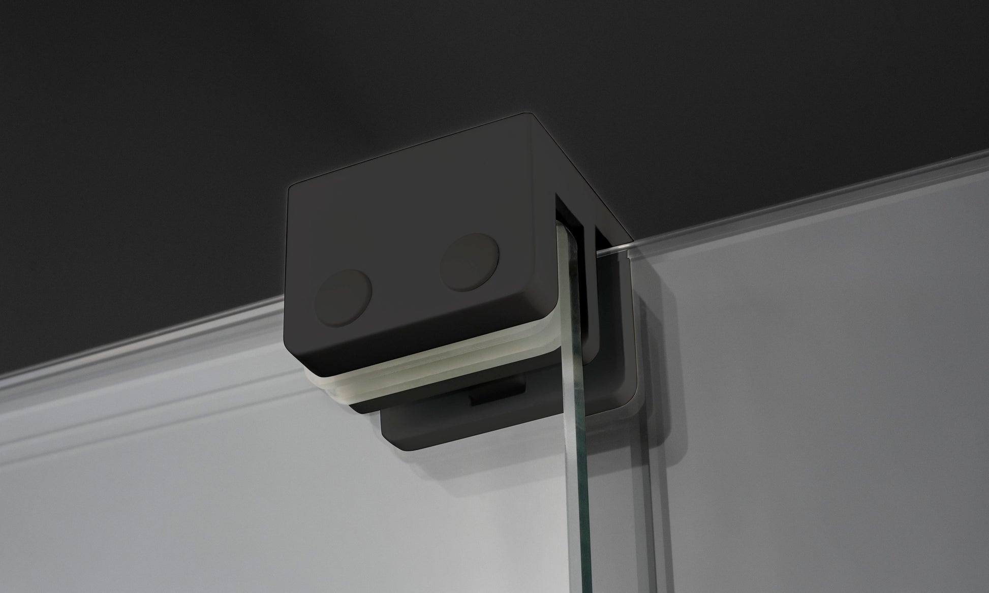 Shower wall, walk-in, 90 cm - sliding