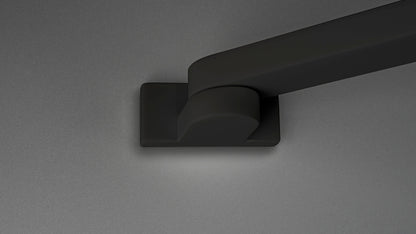 Shower wall, walk-in, 90 cm - sliding