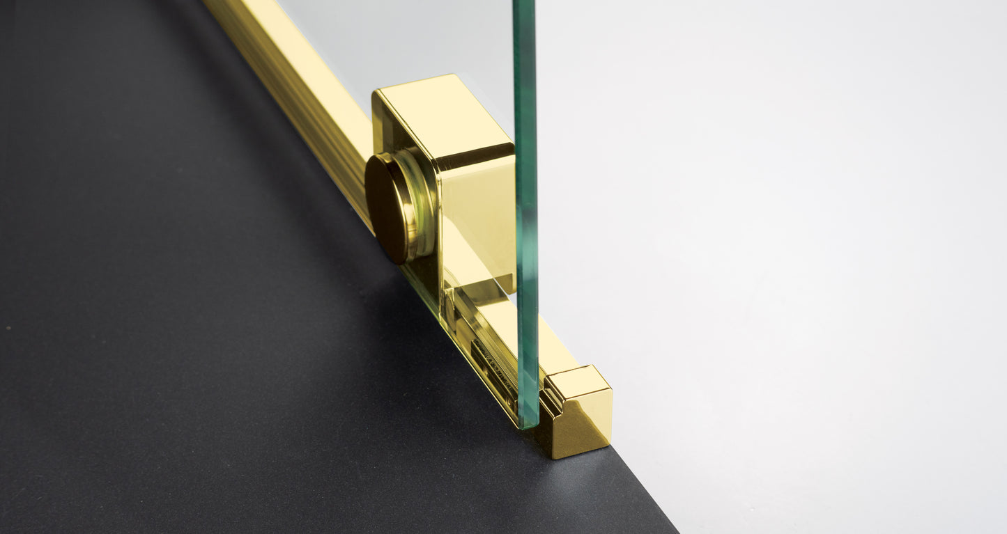 Shower wall, walk-in, 120 cm - sliding