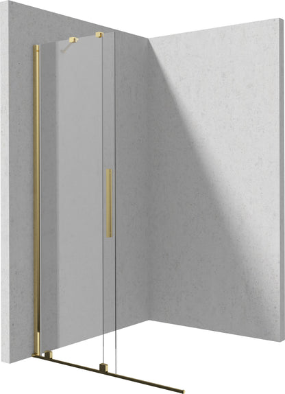 Shower wall, walk-in, 120 cm - sliding