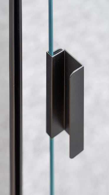 Shower door handle