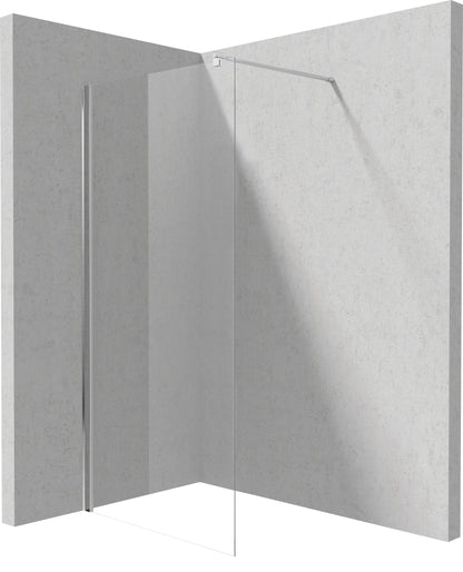 Shower wall / walk-in, Kerria Plus system, 100 cm