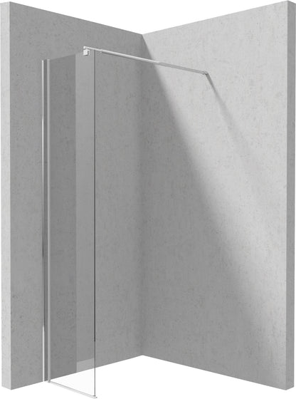 Shower wall / walk-in, Kerria Plus system - 40 cm