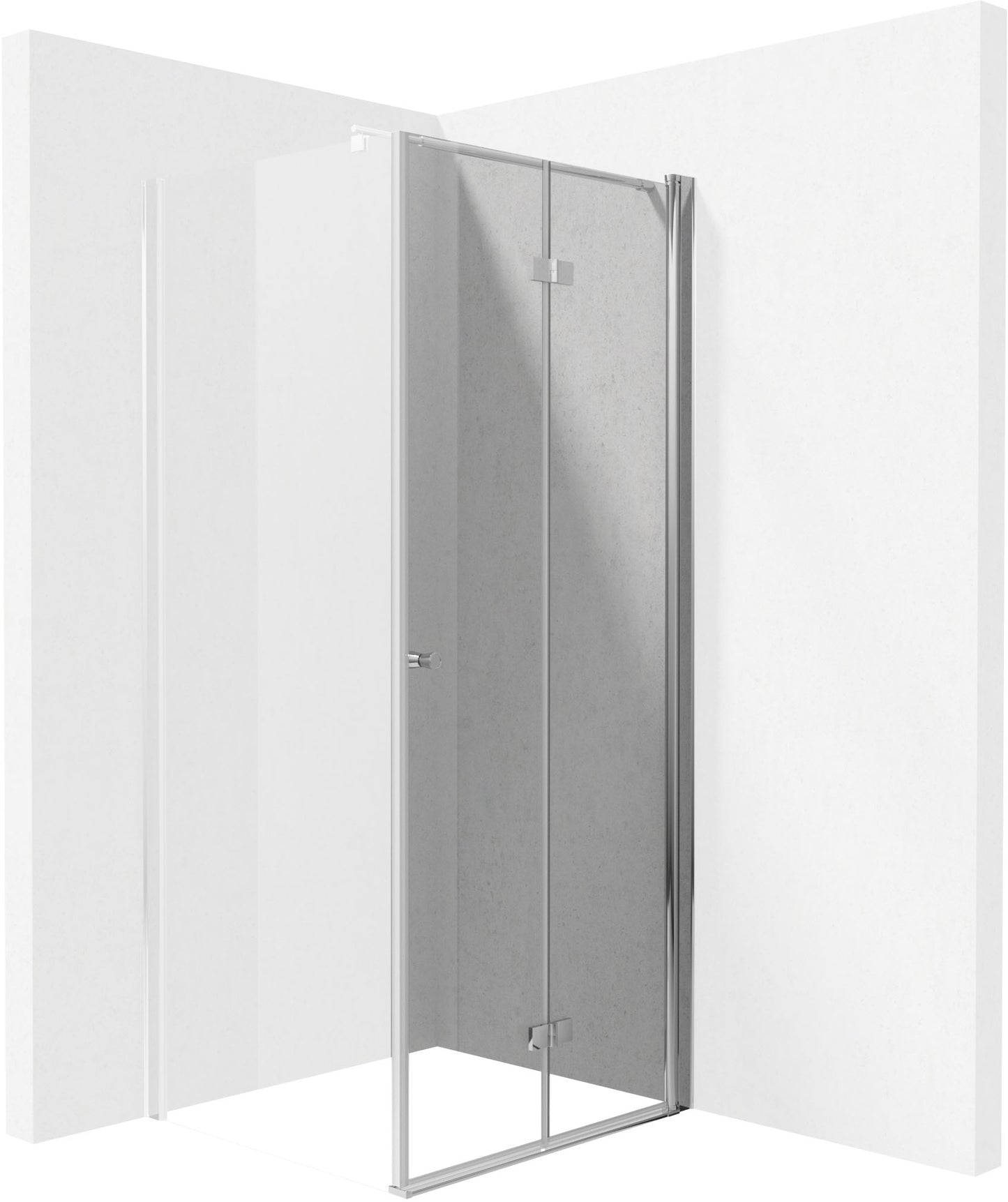 Shower doors, Kerria Plus system, 90 cm - foldable