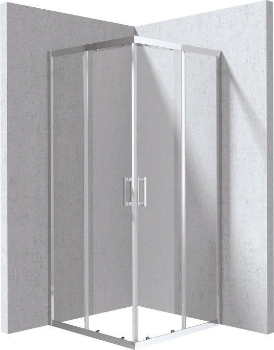 Shower cabin, square, 80x80 cm