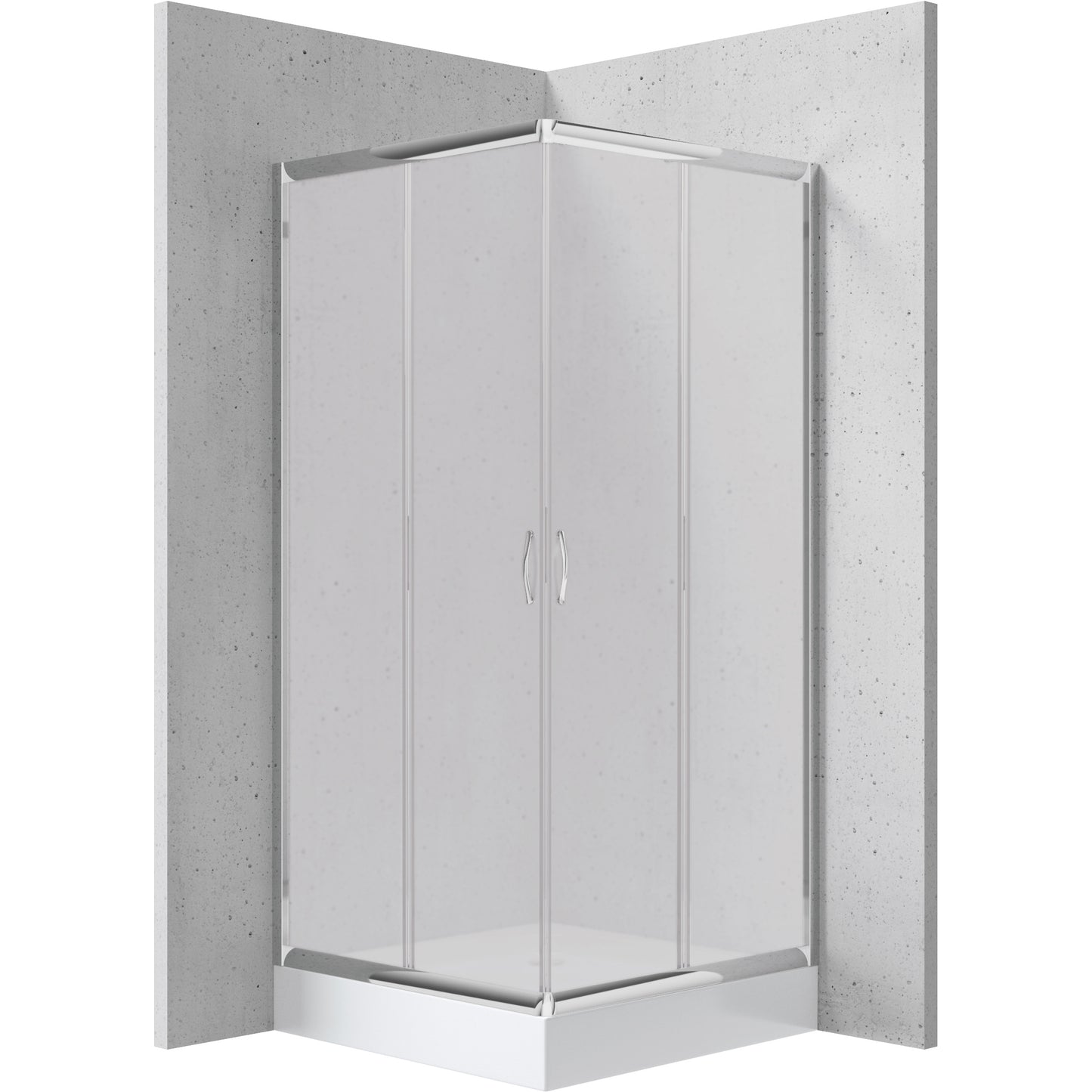 Shower cabin, square, 80x80 cm