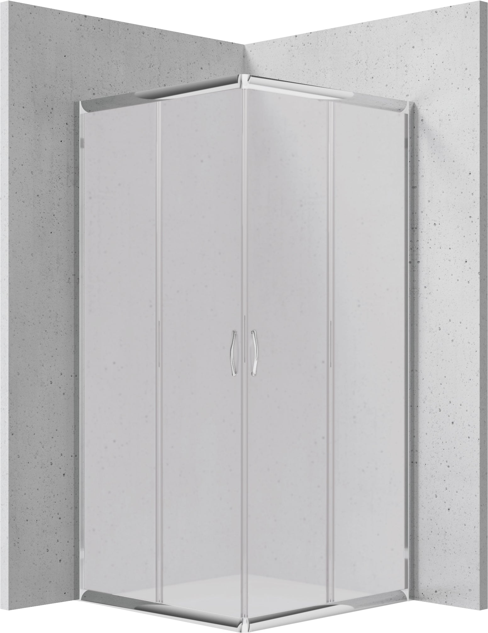 Shower cabin, square, 80x80 cm