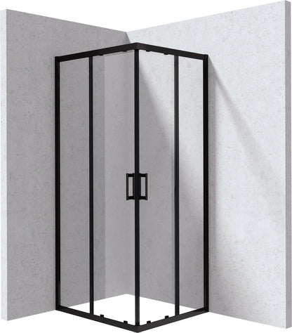 Shower cabin, rectangular, 80x90 cm