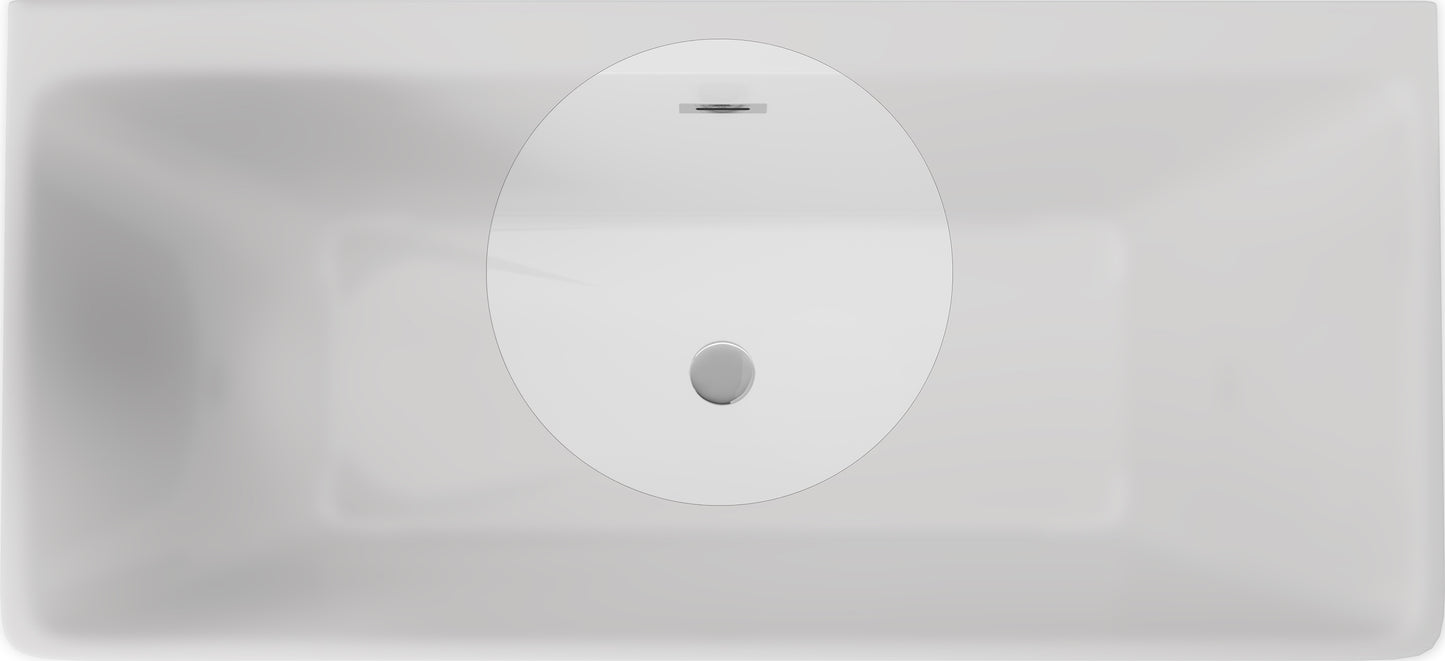 Accessories set, for bathtub - plug and overflow
