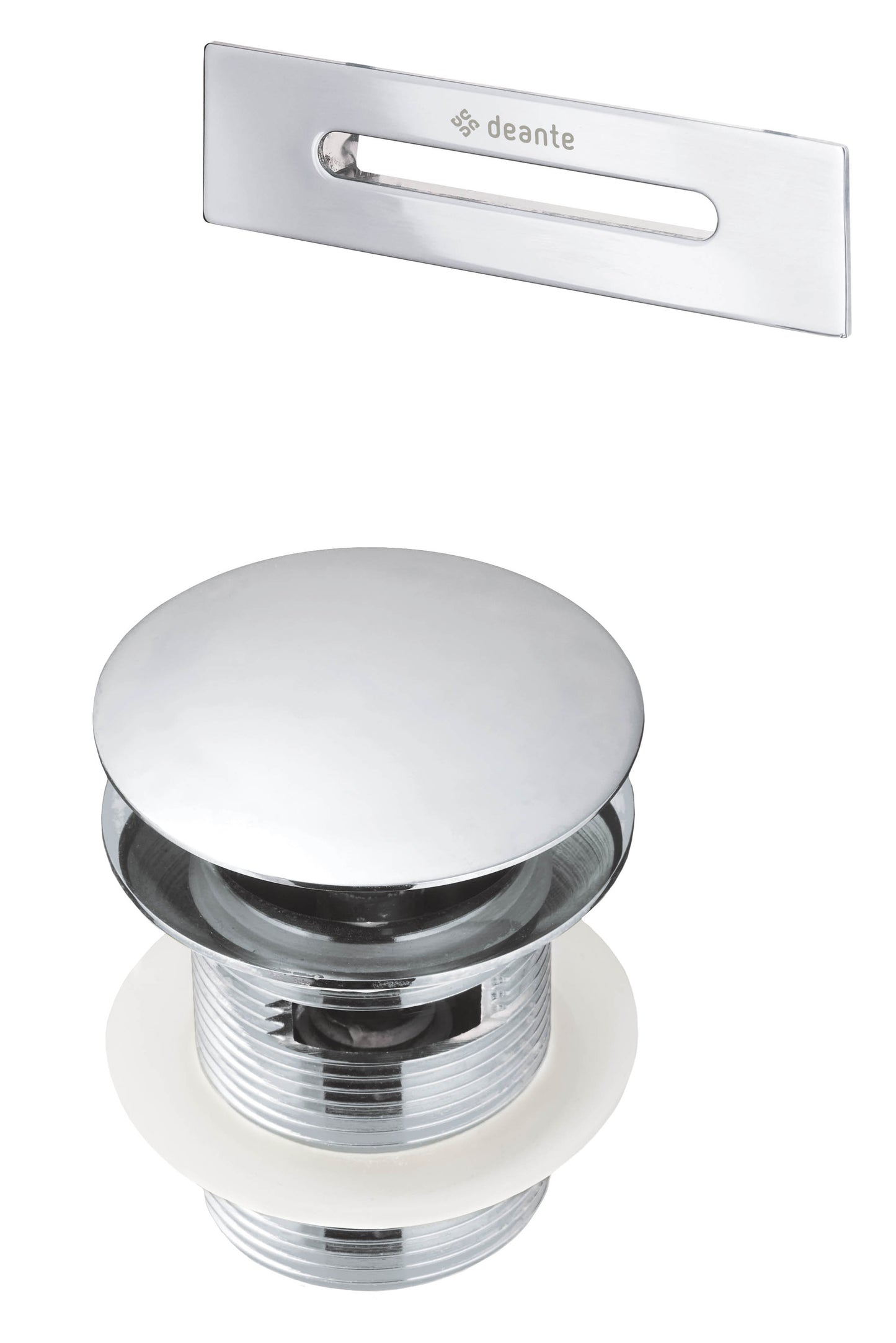 Accessories set, for bathtub - plug and overflow
