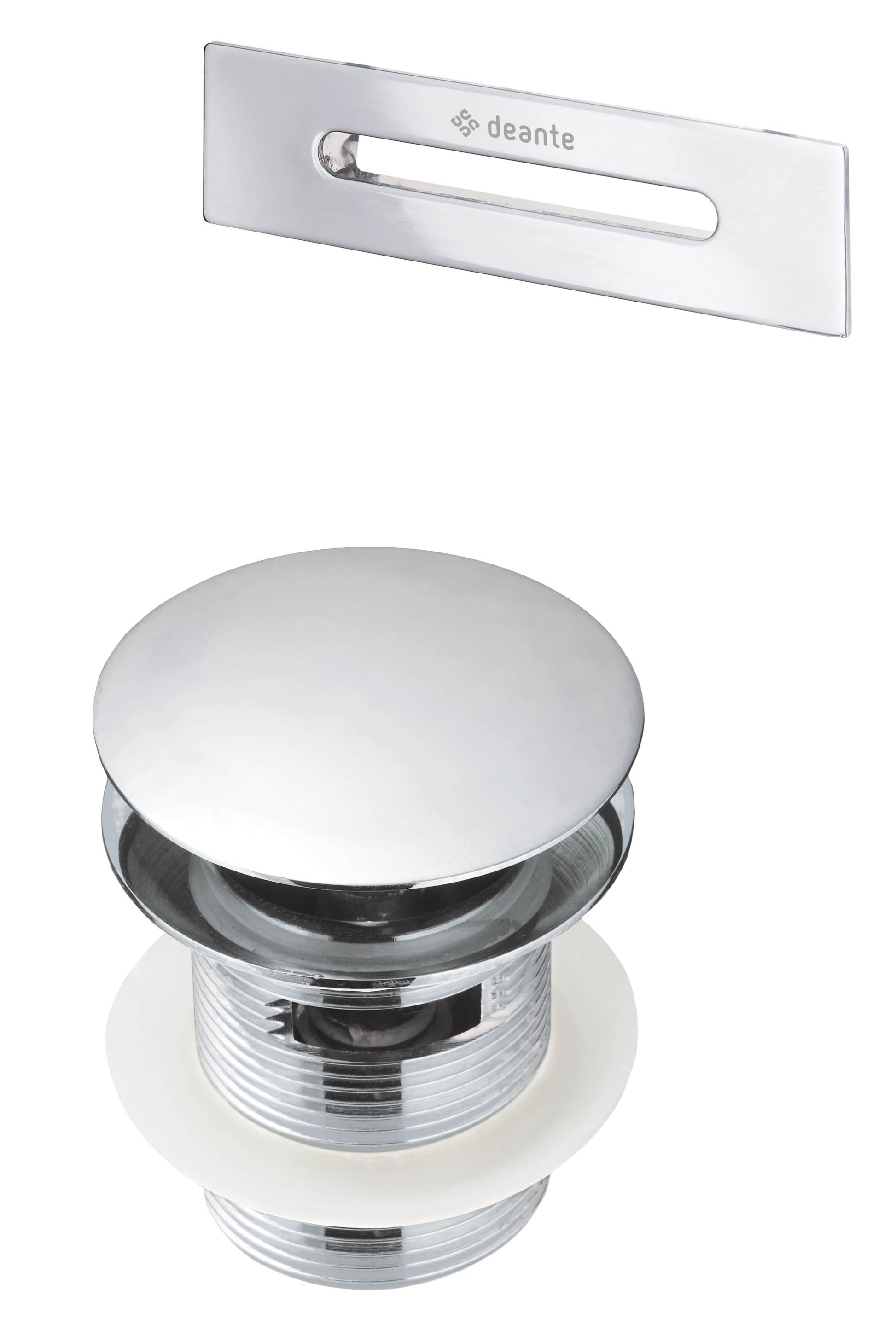 Accessories set, for bathtub - plug and overflow
