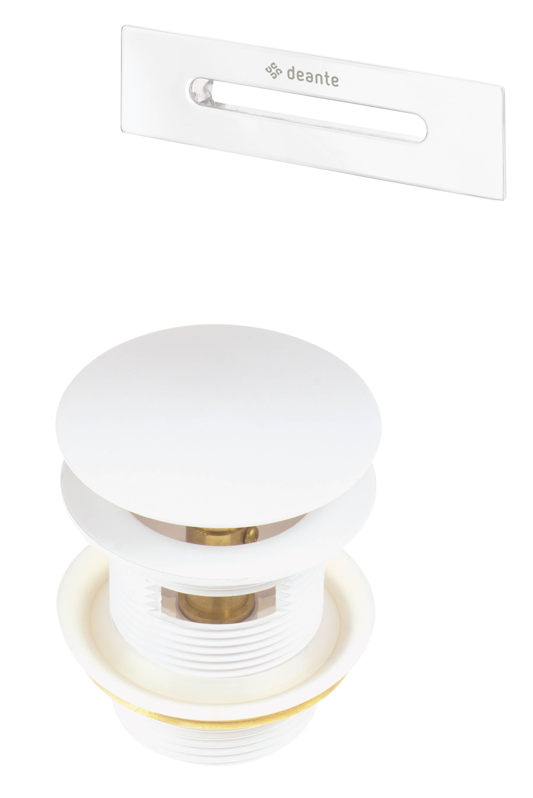 Accessories set, for bathtub - plug and overflow