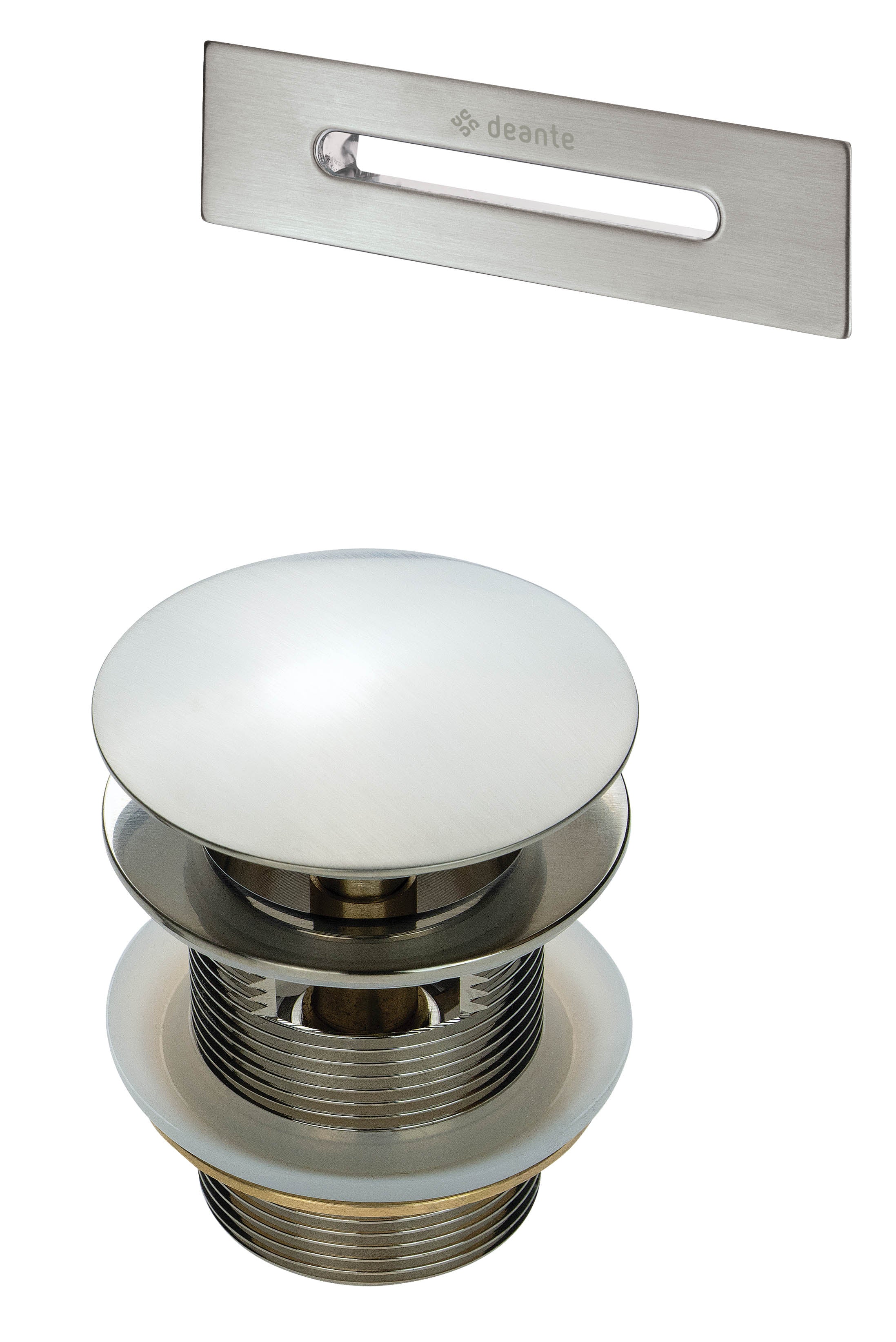 Accessories set, for bathtub - plug and overflow