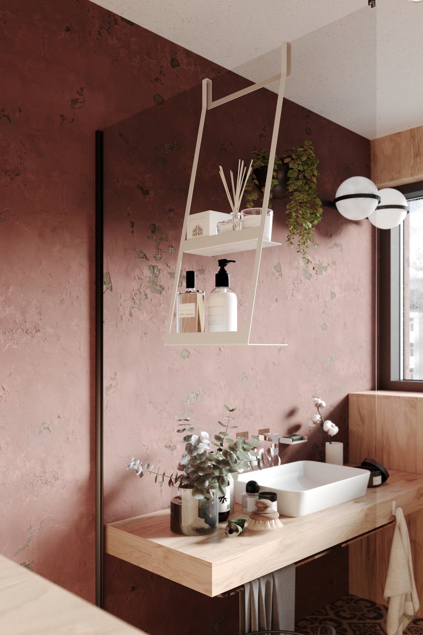 Soap dish, wall-mounted