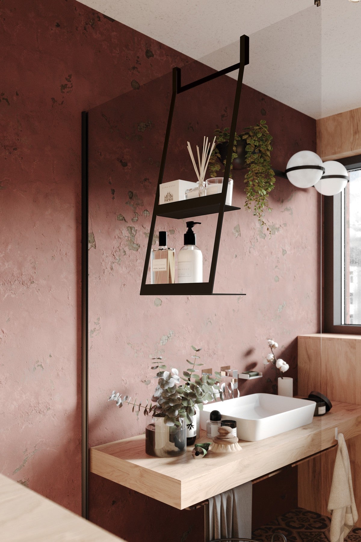 Soap dish, wall-mounted
