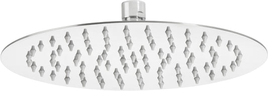 Shower head, steel - 250 mm