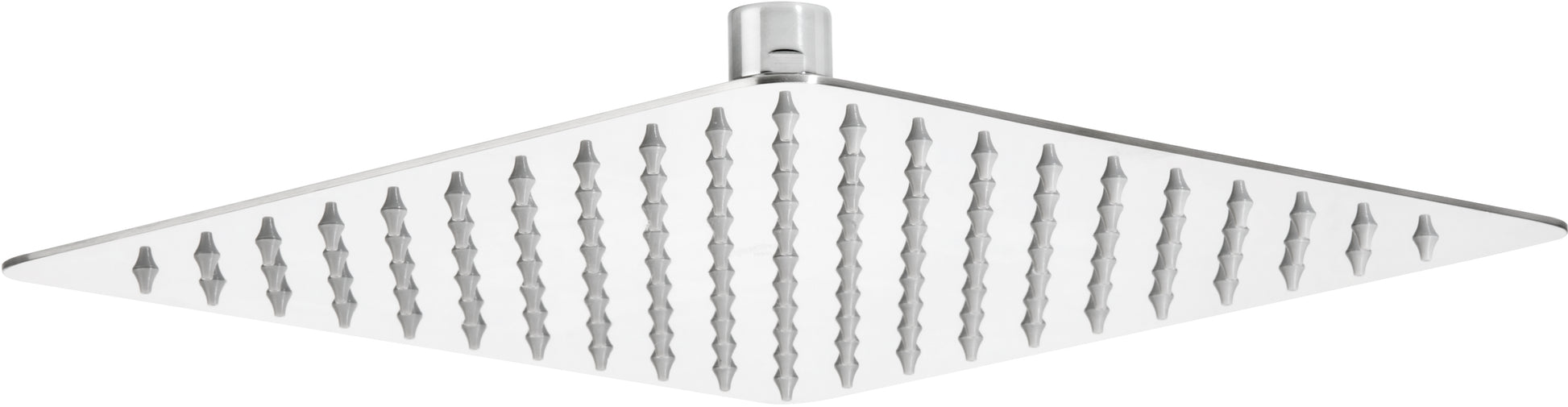 Shower head, steel - 250x250 mm